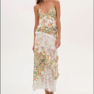 For Love And Lemons Rosalyn Maxi Dress | Floral Print Dress